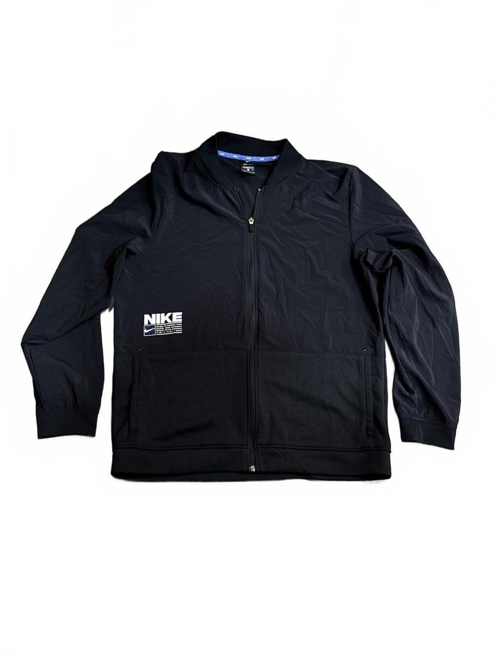 Nike Dri-FIT Black Performance Track Jacket